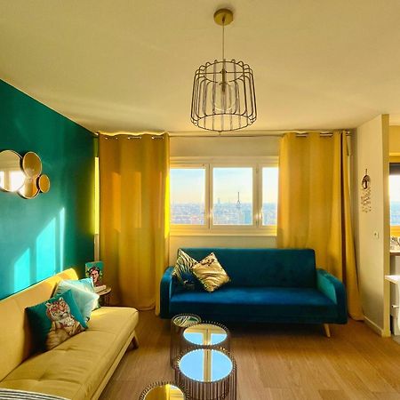 Vue Panoramique Sur Paris : Sublime Appartement Au Centre De كوربوفوا المظهر الخارجي الصورة