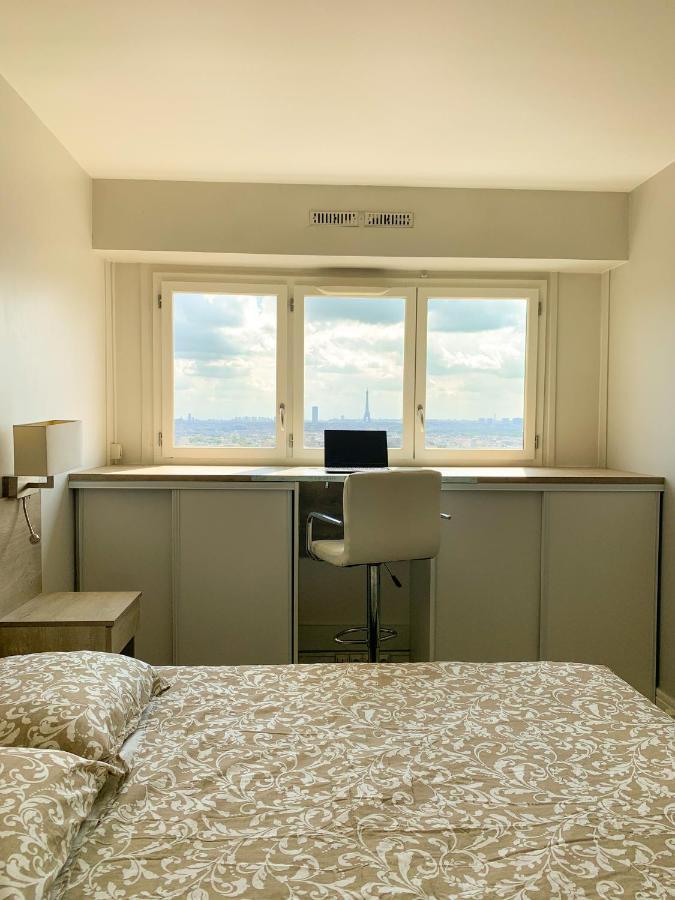 Vue Panoramique Sur Paris : Sublime Appartement Au Centre De كوربوفوا المظهر الخارجي الصورة