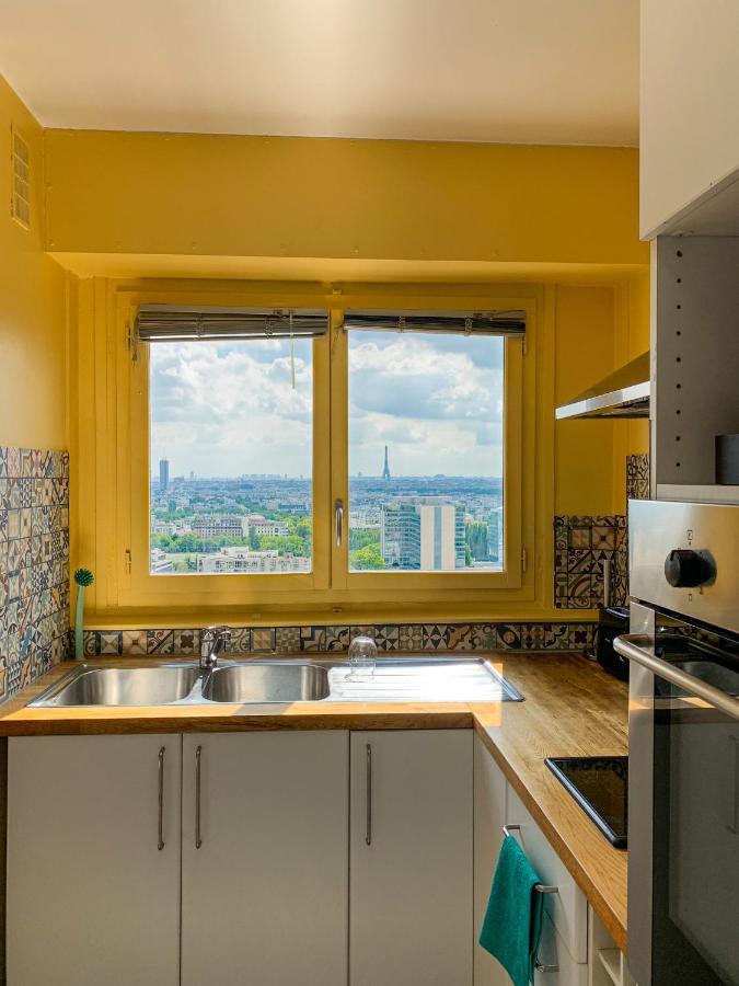 Vue Panoramique Sur Paris : Sublime Appartement Au Centre De كوربوفوا المظهر الخارجي الصورة