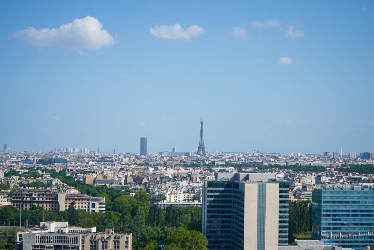 Vue Panoramique Sur Paris : Sublime Appartement Au Centre De كوربوفوا المظهر الخارجي الصورة