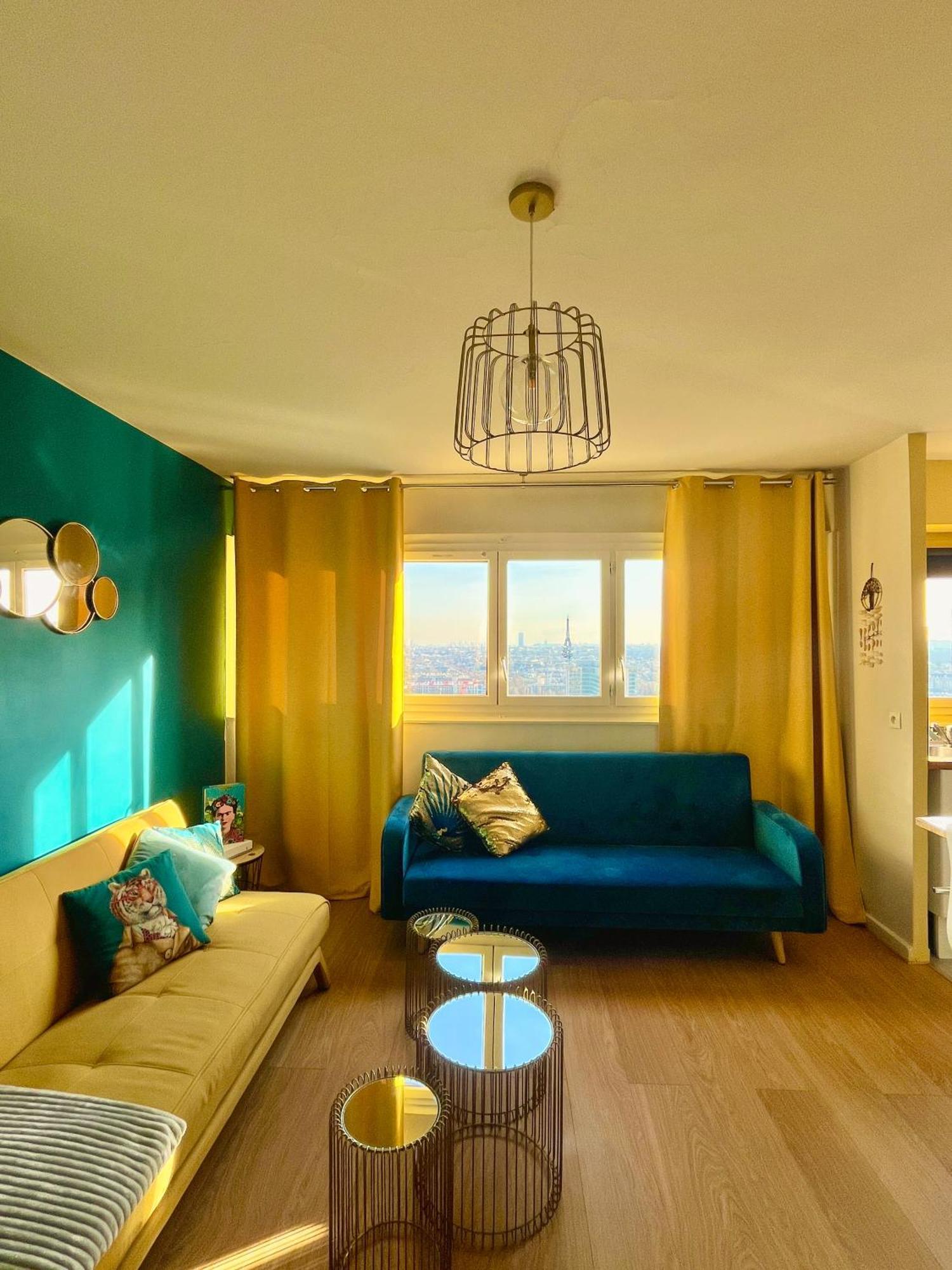 Vue Panoramique Sur Paris : Sublime Appartement Au Centre De كوربوفوا المظهر الخارجي الصورة